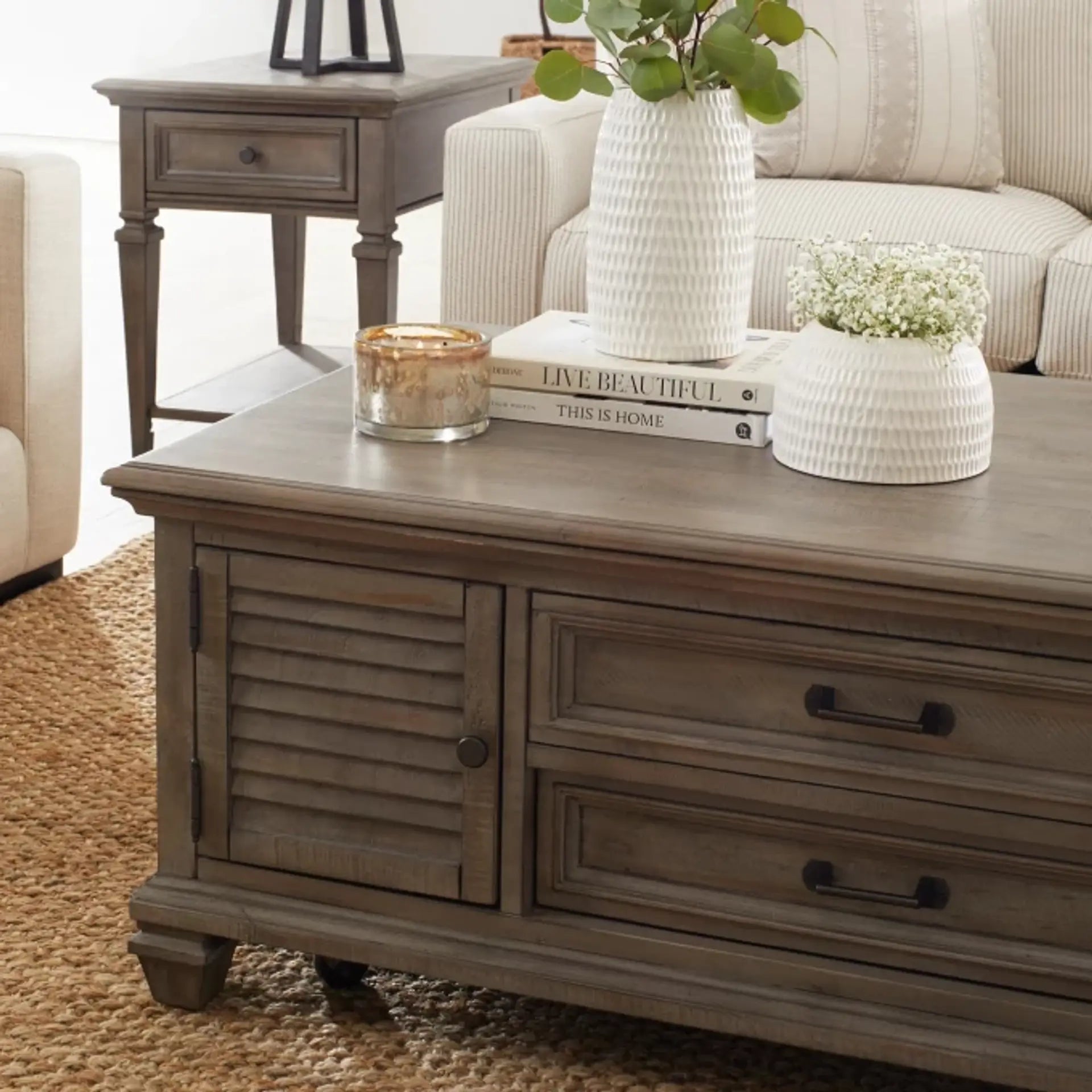 Sonoma Light Tone Living Room Set
