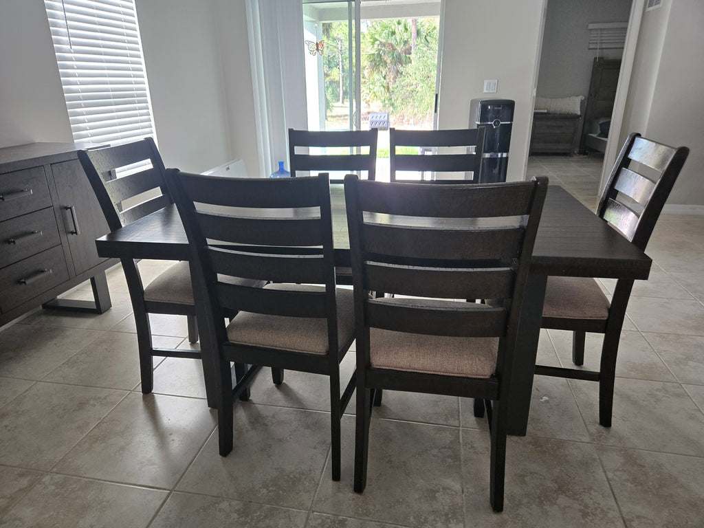 Sawyer Dark Tone Dining Set