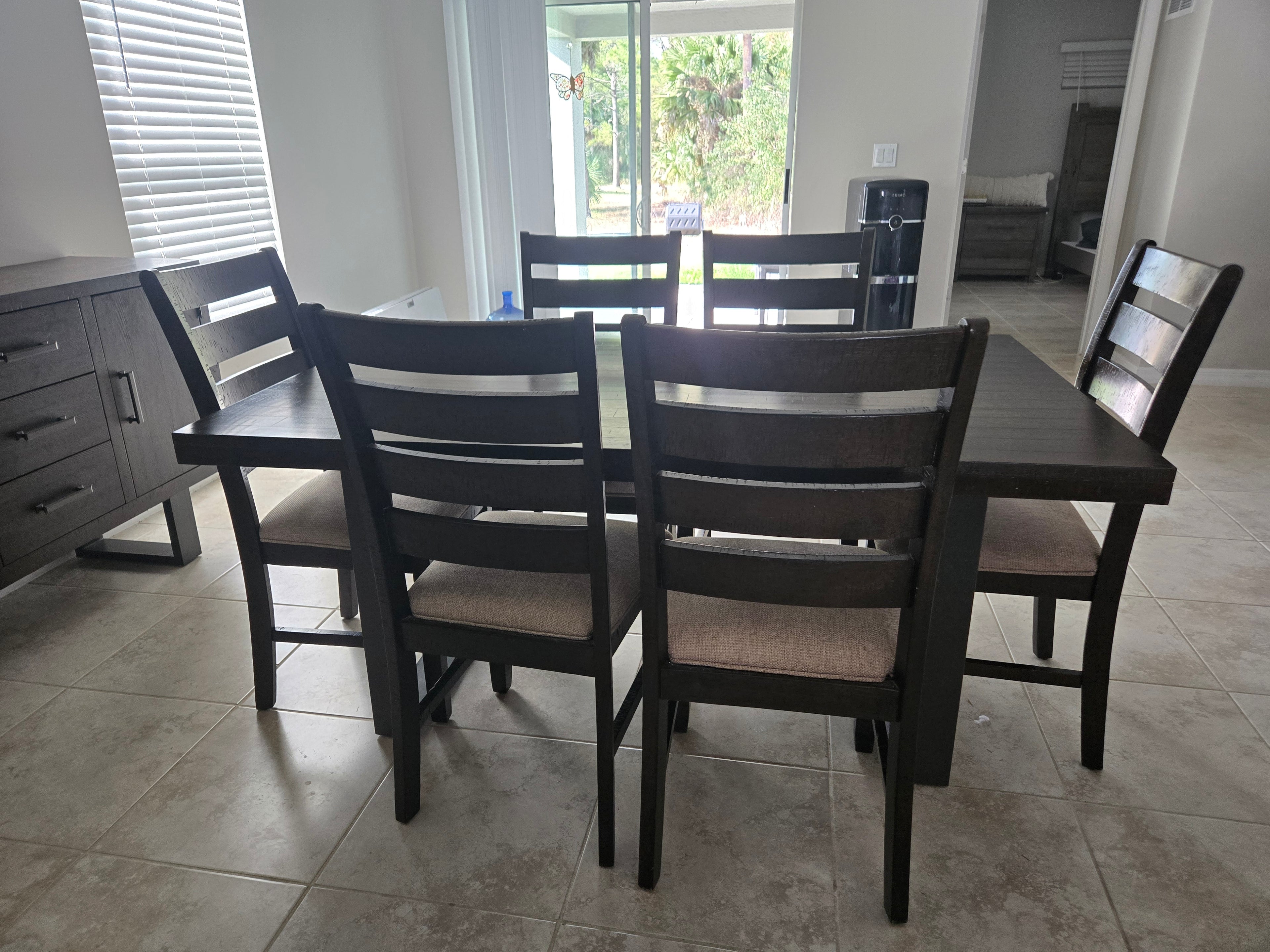 Sawyer Dark Tone Dining Set