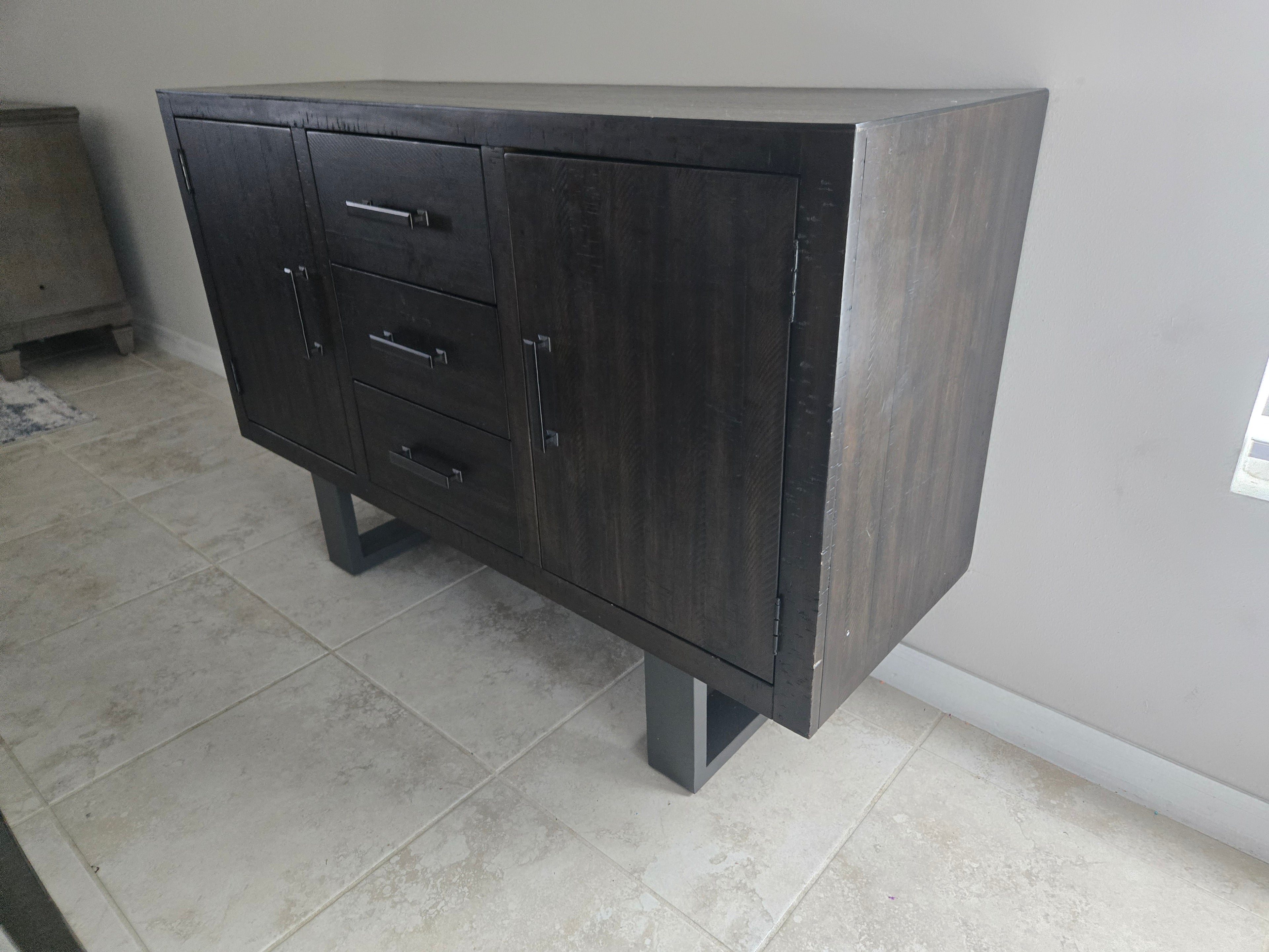 Sawyer Dark Tone Dining Set