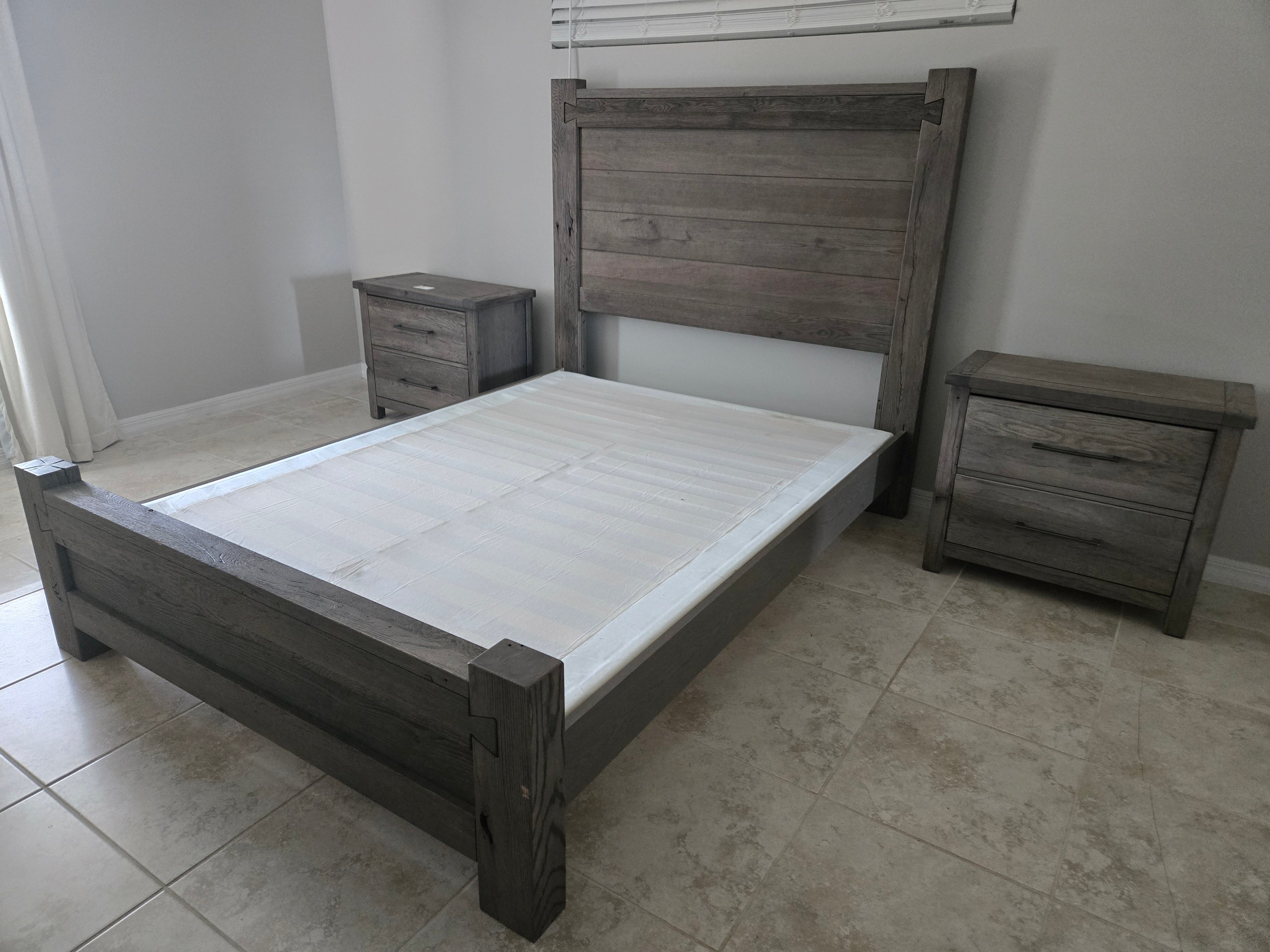 Salt Lake Gray Bedroom Set