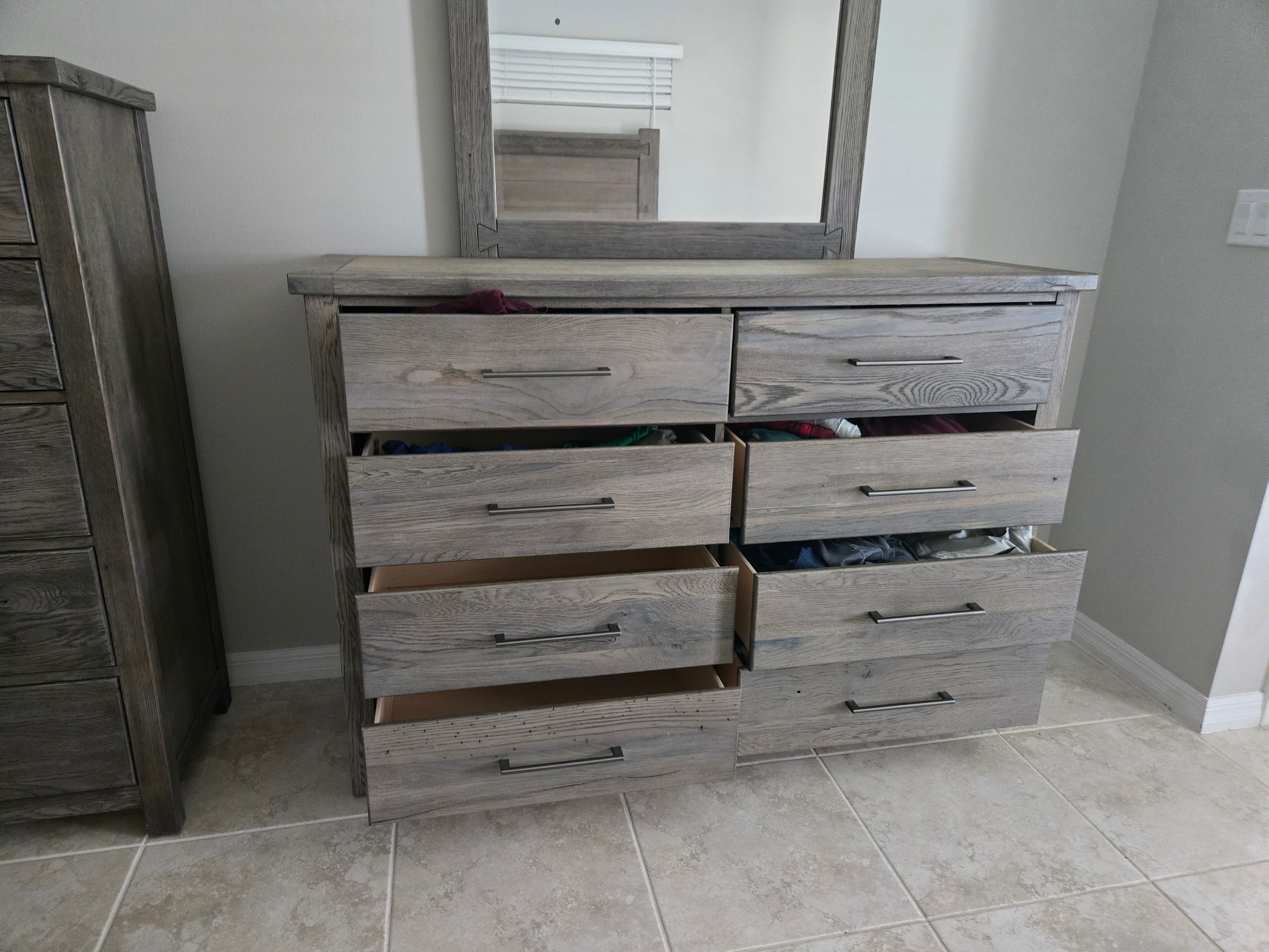 Salt Lake Gray Bedroom Set