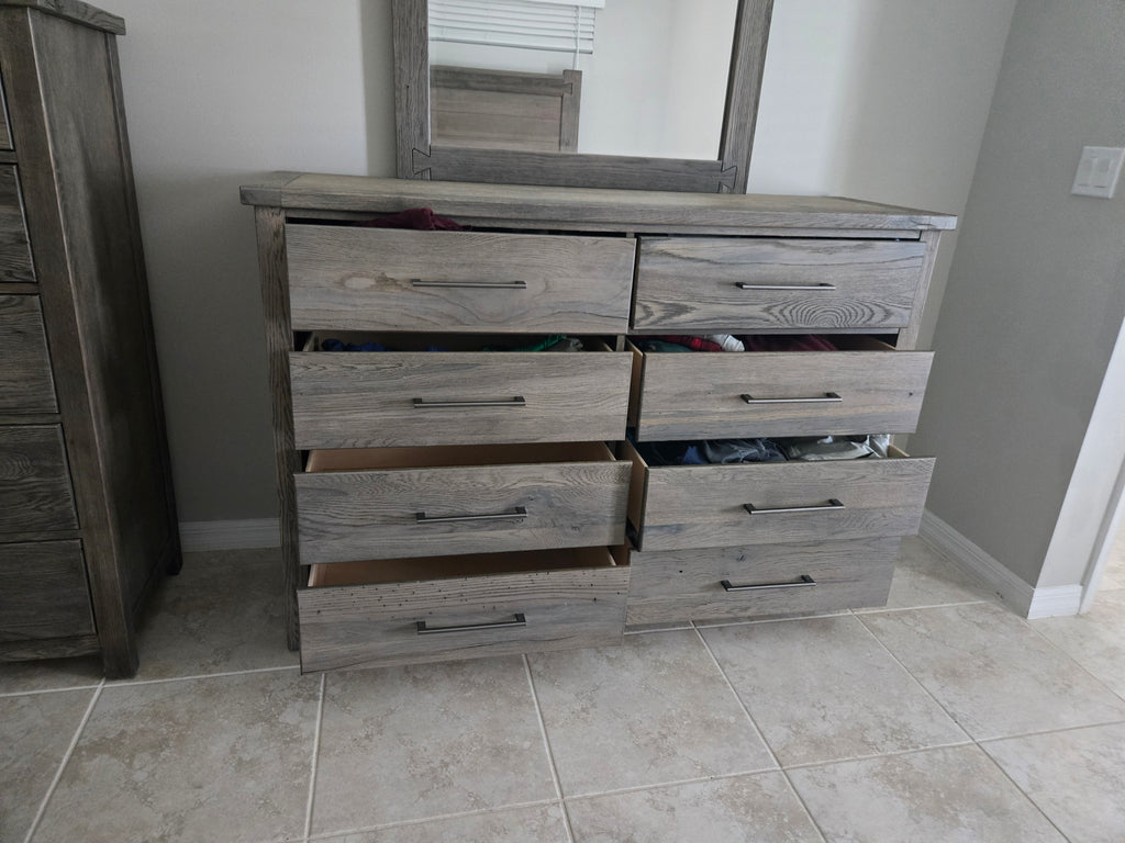 Salt Lake Gray Bedroom Set