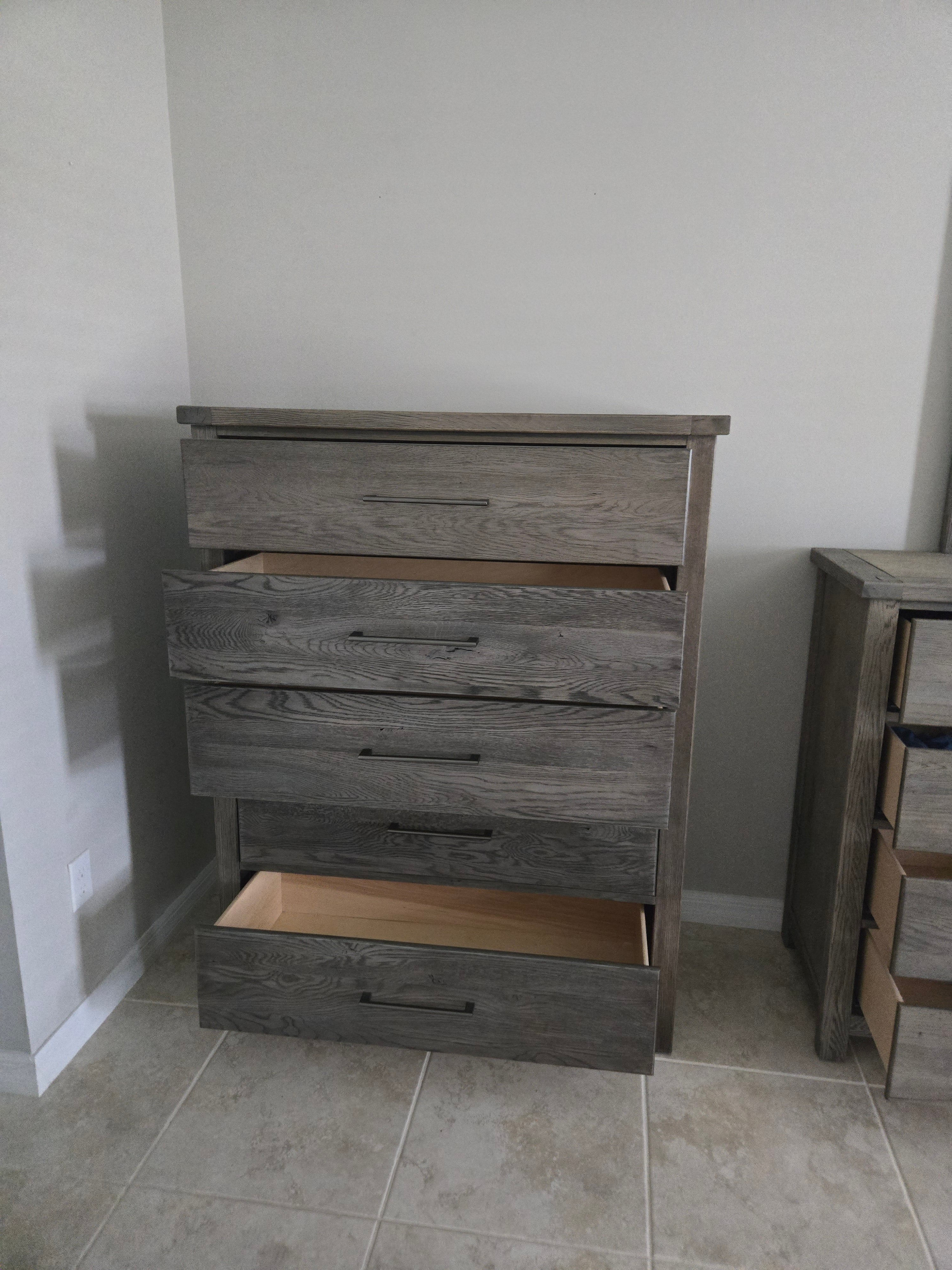Salt Lake Gray Bedroom Set