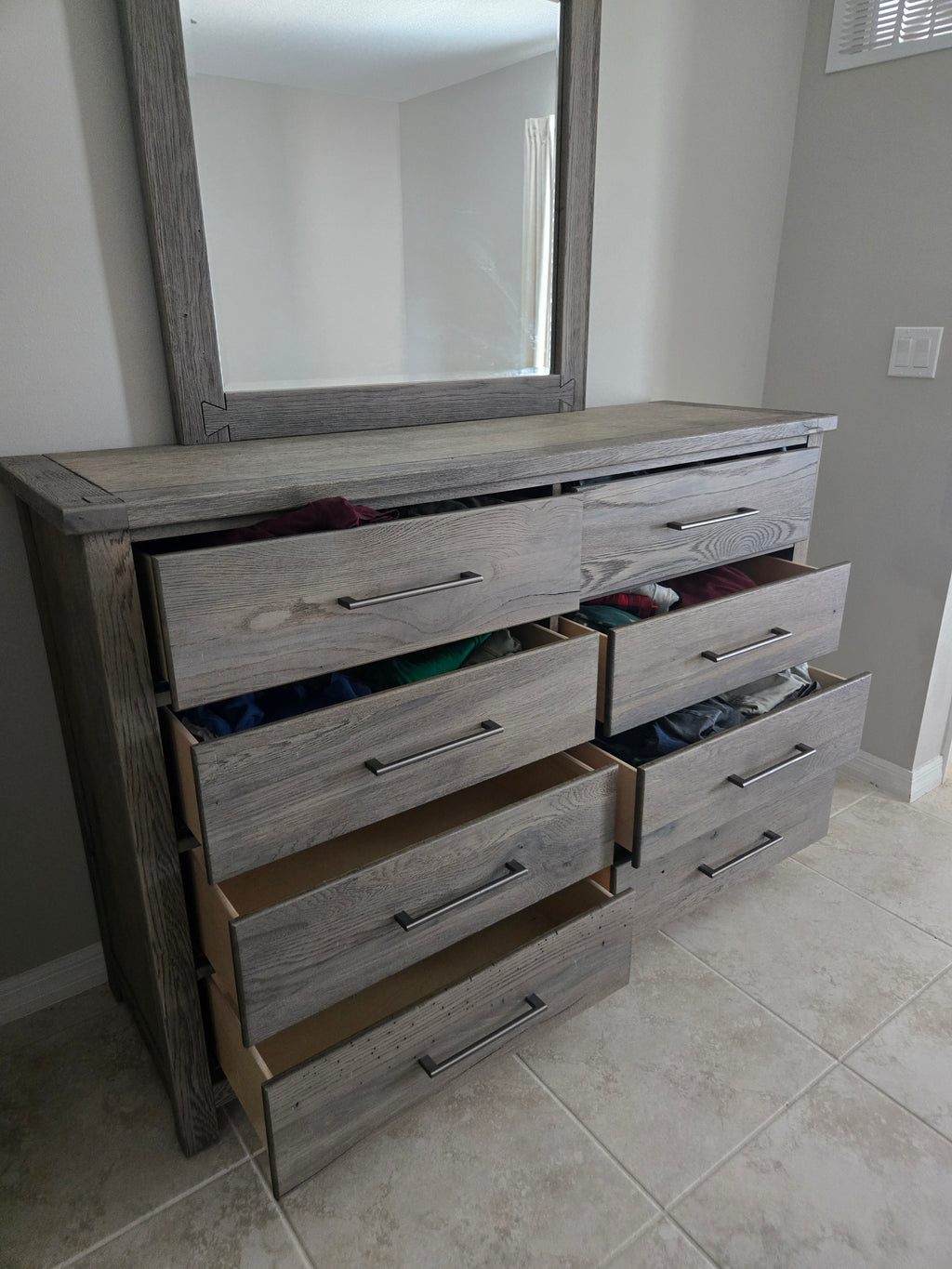 Salt Lake Gray Bedroom Set