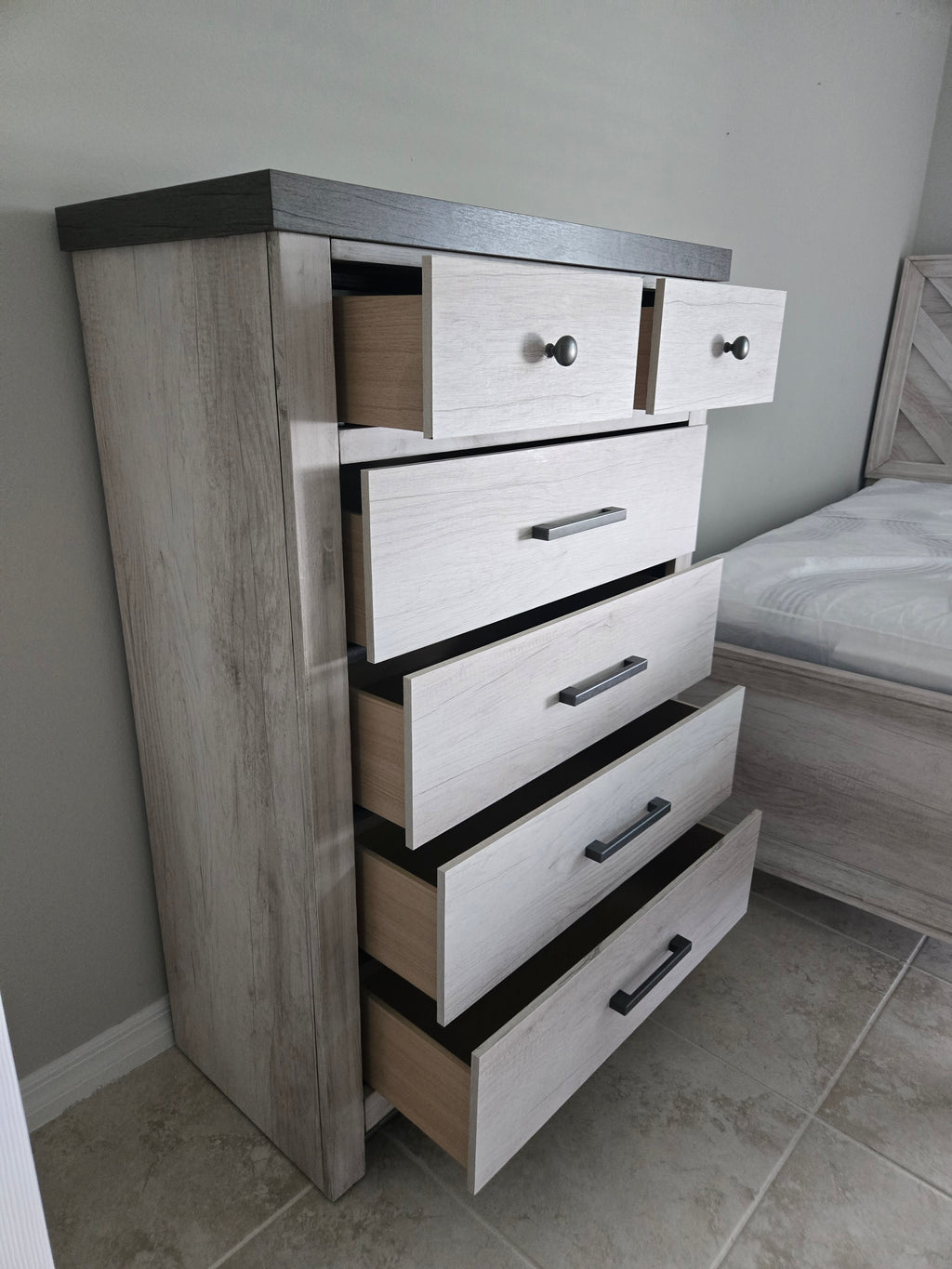 Casper Light Tone Youth Bedroom Set