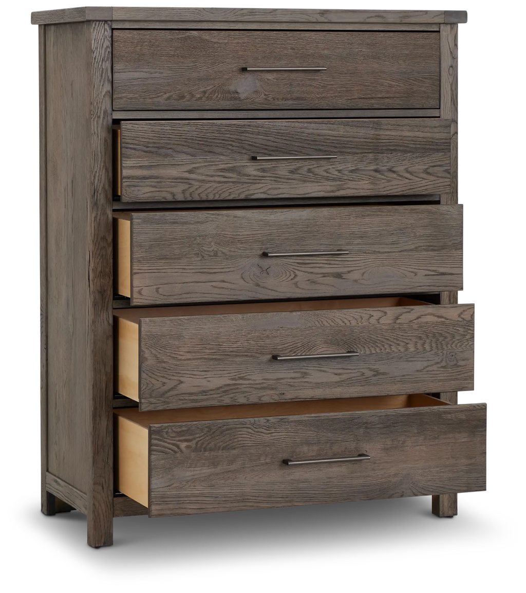 Salt Lake Gray Bedroom Set